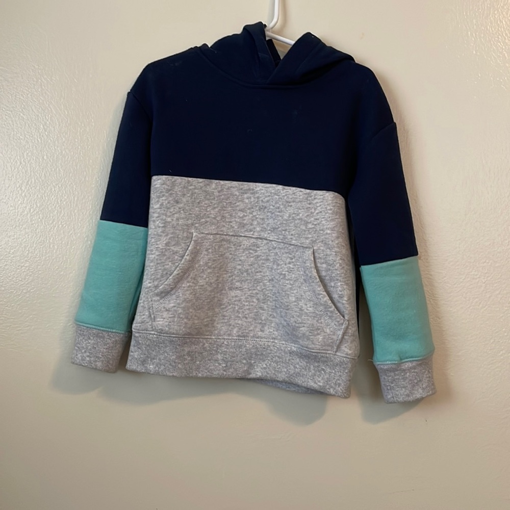 Toddler boys colorblock hoodie
